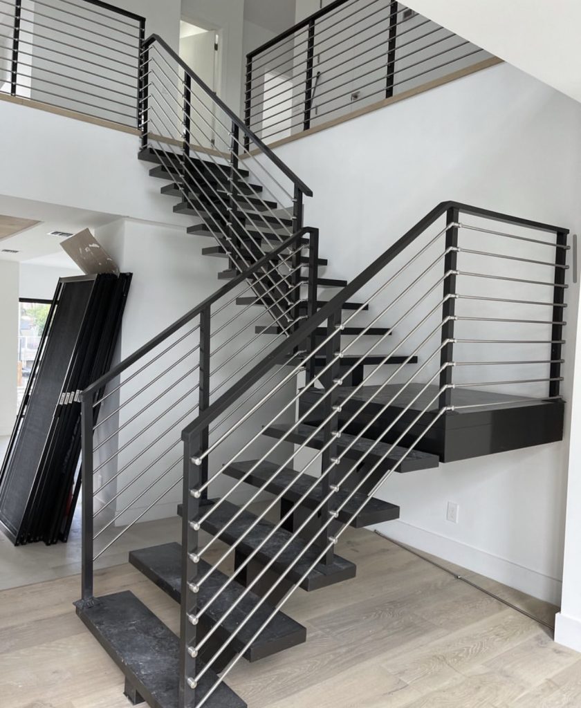 Staircase railings